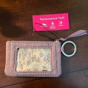 New Vera Bradley ID Keychain Holder